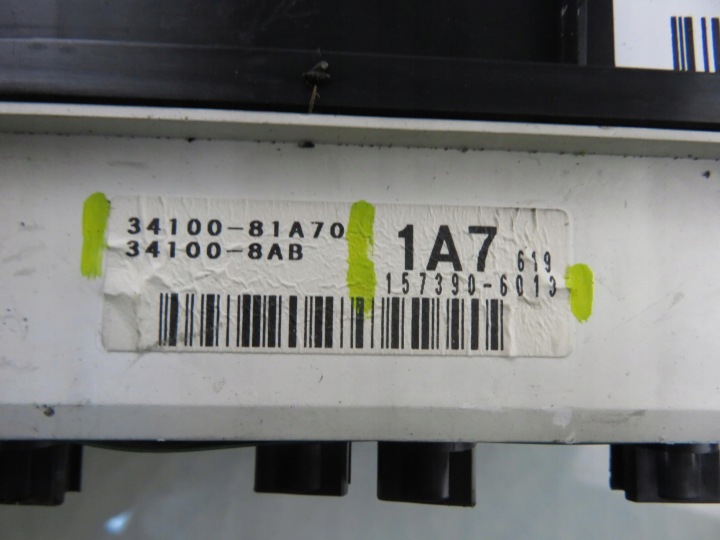 фото №6, Спидометр suzuki jimny fj 1.3 16v 3410081a70 341008ab 1573906013