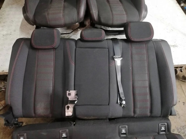 фото №5, Сиденья диван ремни зад peugeot 308 t9 hb gt line комплект