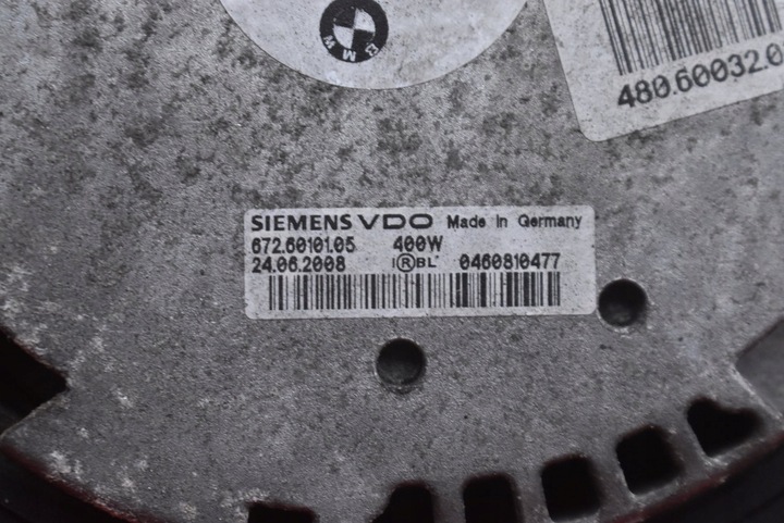 фото №8, Вентилятор 7796832 bmw e60 e61 2.0 d 177 km 07-10