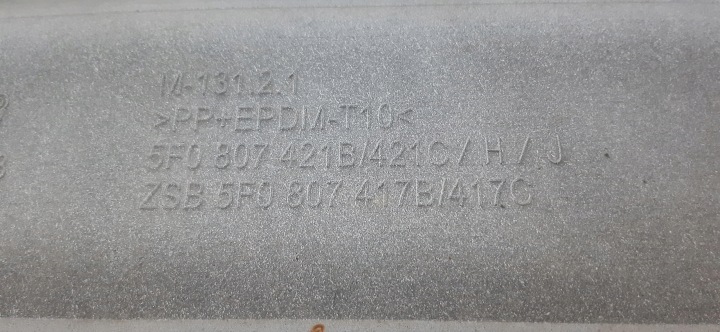 фото №16, Seat leon iii fr 3 дверь комплектный 12-16 задний бампер 5f0807487 lx7r