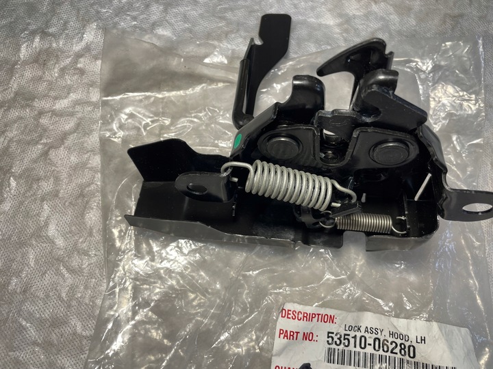 фото №8, Новий оригінальний петля засувка капота двигуна toyota camry 2015 - 2017