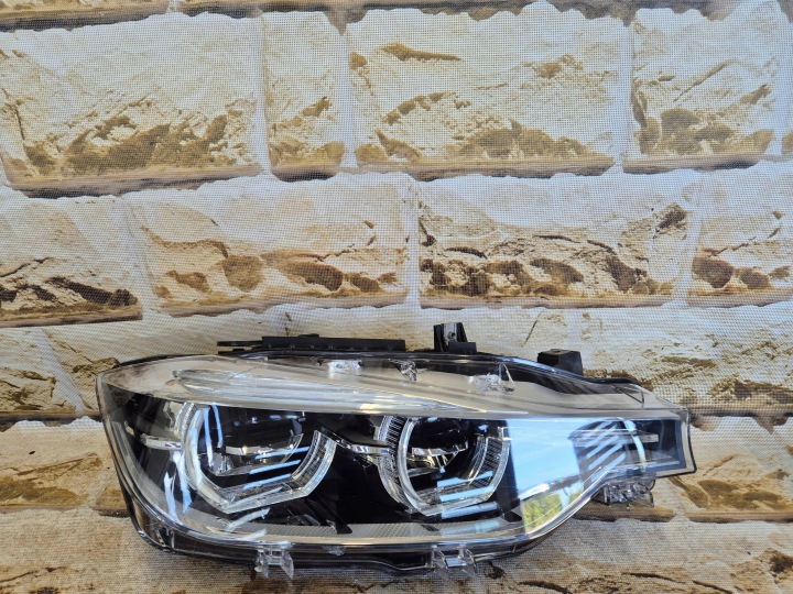 фото №7, Фара перед сторона права bmw 3 f30 f35 f31 повний led адаптивний lci