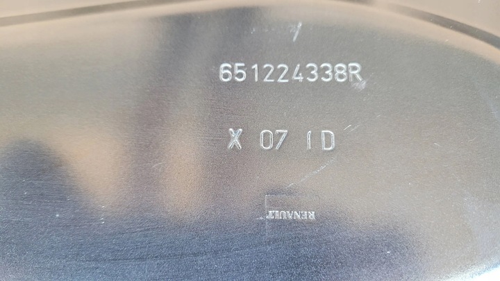 фото №13, Renault trafic iii 3 рестайлинг 21 капот крышка двигателя fv 651224338r