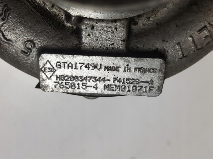 фото №5, Renault laguna iii 3 рестайлінг 10-15r 2.0 dci турбонагнітач турбіна turbo