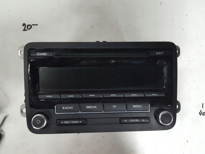 фото №1, Vw passat b7 10-14r радіо cd радіопрогравач 1k0035186an