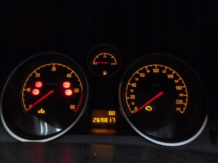 фото №5, Opel astra h 3 iii спідометр  прилади 1.3d 13251615