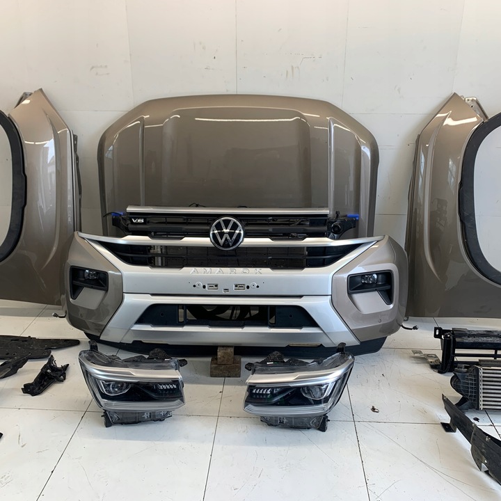 фото №1, Перед kpl - капот бампер лампы pas крылья lc1y оригинал vw amarok ii 23r