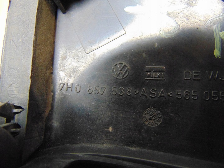 фото №6, Маскировочная накладка треугольник правый vw transporter t5 7h0857538