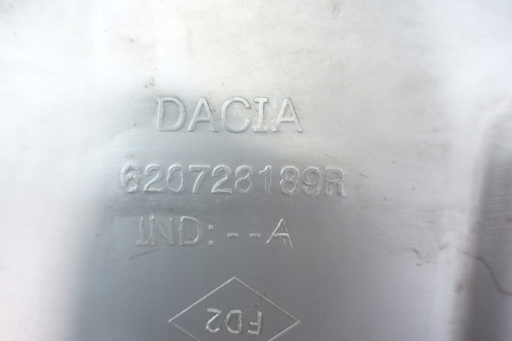 фото №8, Dacia duster i 1 2010- спойлер защита планка бампера перед 620728189r