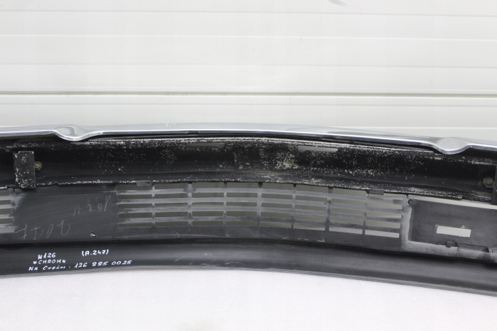 фото №14, Mercedes w126 бампер перед i версия sedan передний