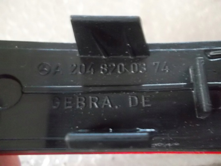 фото №6, Mercedes glk 204 w204 відбивачі бампера заднього праве ліве a2048200474