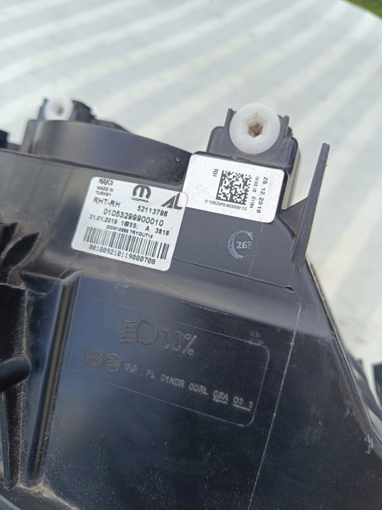 фото №10, Fiat tipo 2 ii 15-22 фара передняя правое перед 52113796