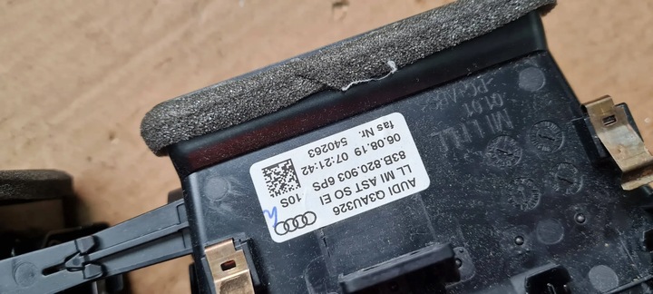 фото №8, Q3 83a решітка повітропровід середня піаніно eu 83b8209036p