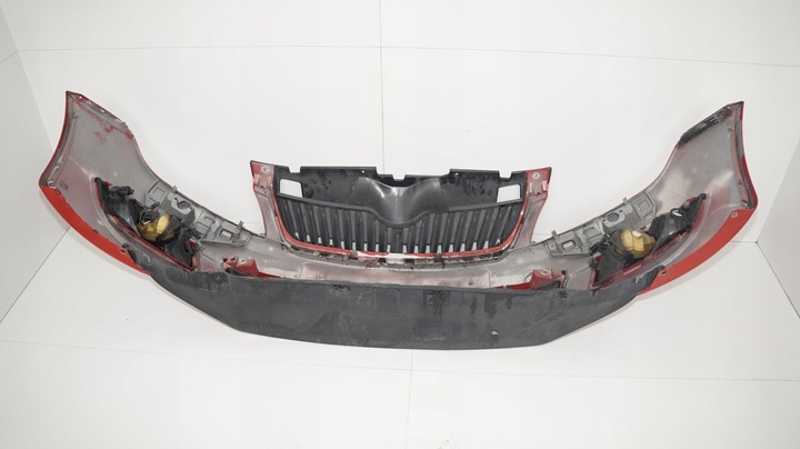фото №11, Бампер перед переднє skoda fabia ii рестайлінг 10-14r lf3k