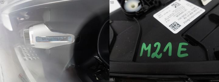 фото №12, Mercedes c-klasa w206 21- полный led digital light фара левая eu