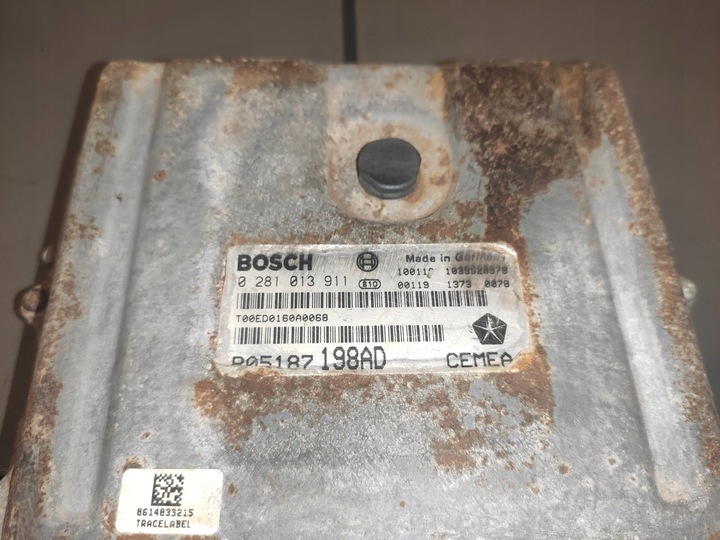 фото №13, Jeep grand cherokee wk wh 3.0 crd модуль компьютер ecu p05187198ad