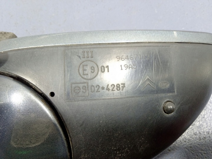 фото №10, Citroen c4 i зеркало правое 7 pin ezw