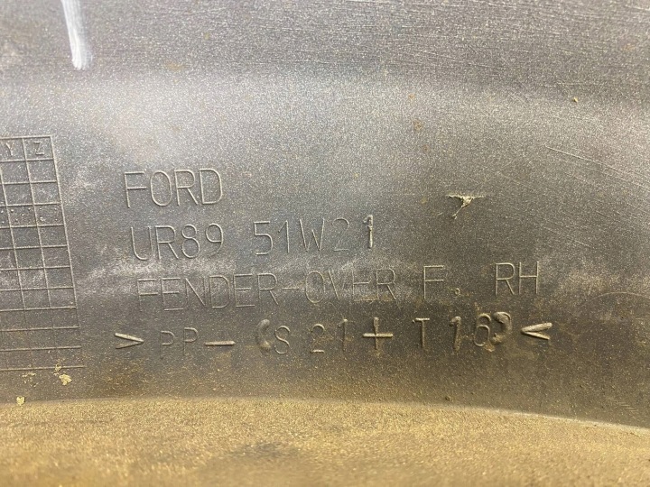 фото №14, Молдинг крила передньої праве перед ford ranger 07-11 ur8951w21