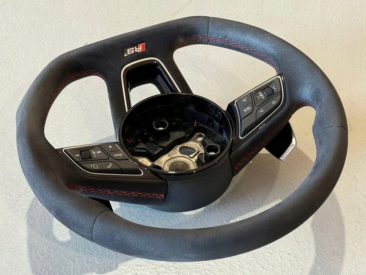 фото №5, Audi rs5 rs4 8w f5 руль алькантара мультифункция лепестки ручка