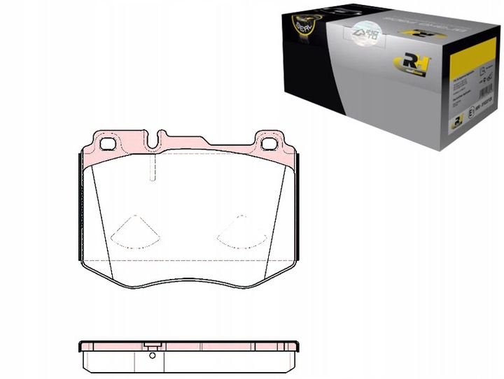 фото №1, Roadhouse комплект гальмівні колодки гальмівних 84201820 a00