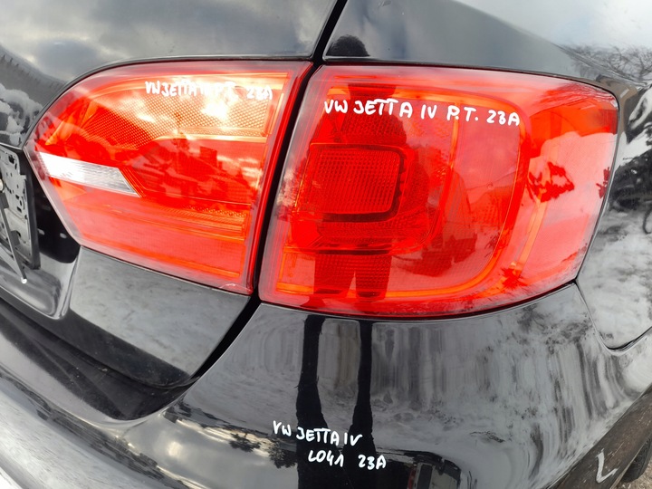фото №14, Volkswagen vw jetta vi лампа правий зад права задня кришка w кришка багажника з кришки