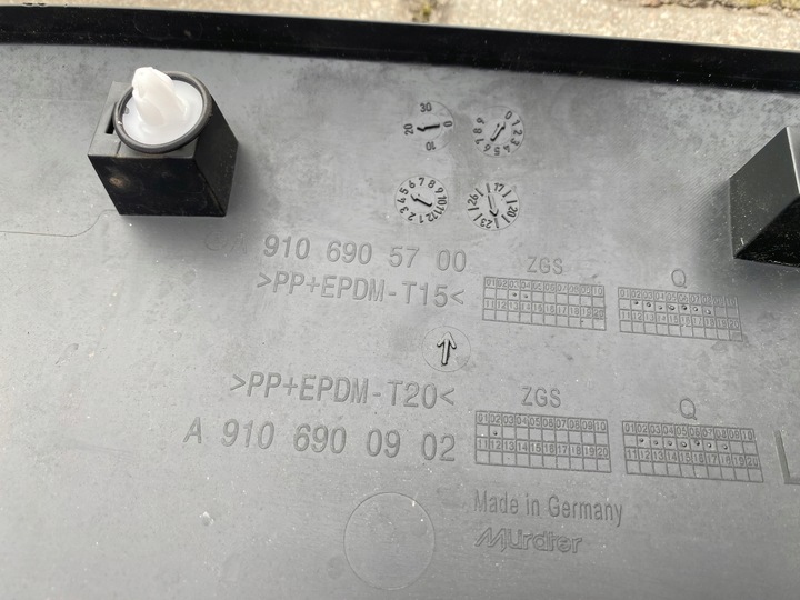 фото №6, Mercedes sprinter w907 907 планка ліва задня / стан дуже добрий!