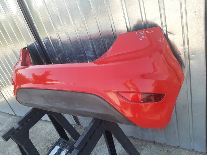 фото №9, Бампер заднее ford fiesta vii mk7 2008-2012 colorado red 3d 3 дверь