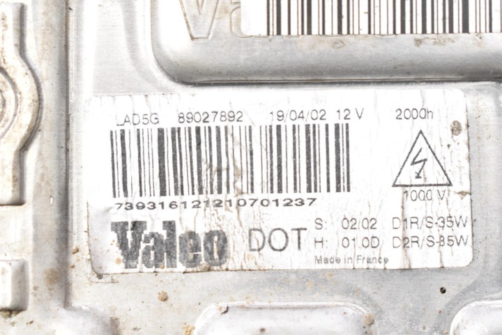 фото №9, Перетворювач ксенон ксенон права valeo 89027892 audi a4 b6 00-05