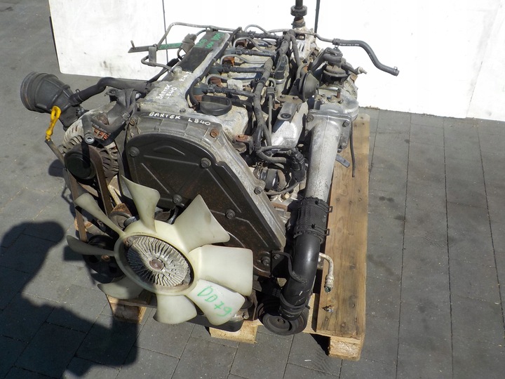 фото №10, Kia sorento i 04r 2.5 crdi 140km двигатель d4cb комплектный film