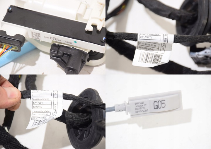 фото №9, Bmw x5 g05 f95 замок двері перед зад доводчик джгут набір soft close