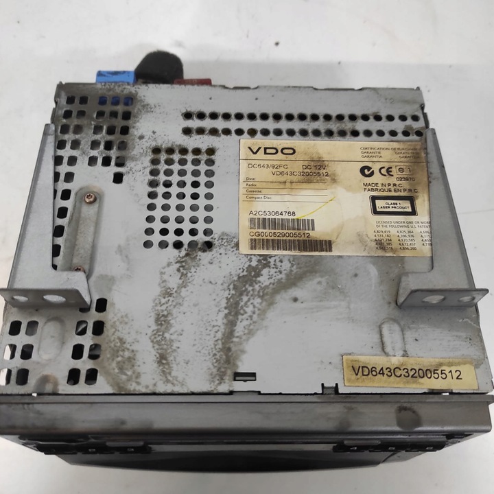 фото №2, Радио cd subaru forester 05 dc643/92fc vd643c32005512