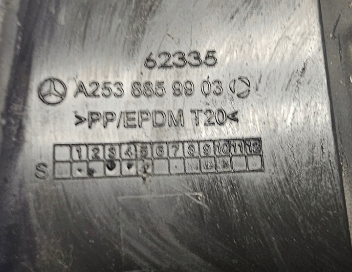 фото №8, Решётка бампера правая впуск воздуха mercedes glc x253 w253 amg рестайлинг 19-22