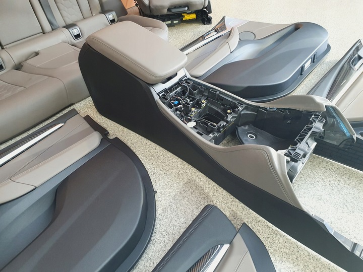 фото №11, Bmw x4m f98, x4 g02 салон сидіння карбон пам'ять з підігрівом 12 km