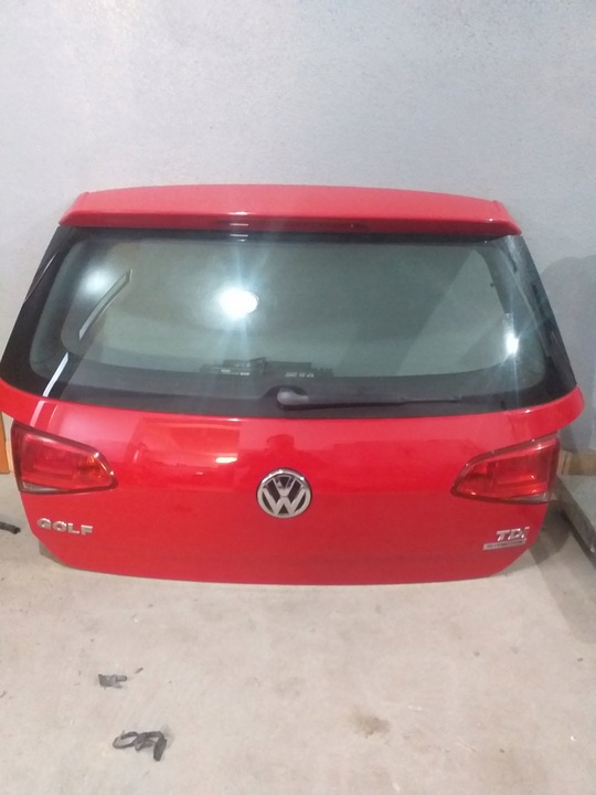 фото №1, Кришка багажника vw golf vii ly3d 5 двері hb
