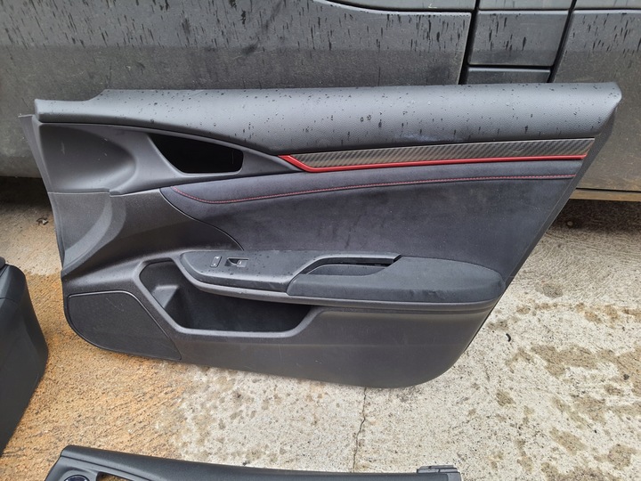 фото №14, Honda civic x тип r 17- сидіння диван обшивки