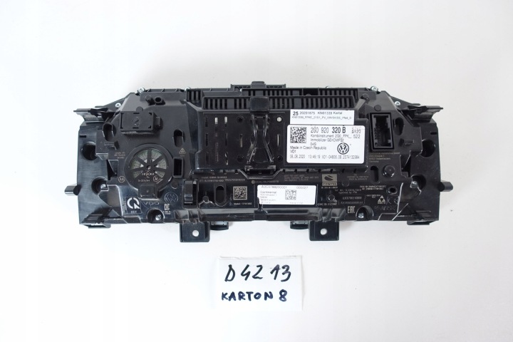 фото №11, Спидометр виртуальный приборы lcd vw polo taigo 2g0