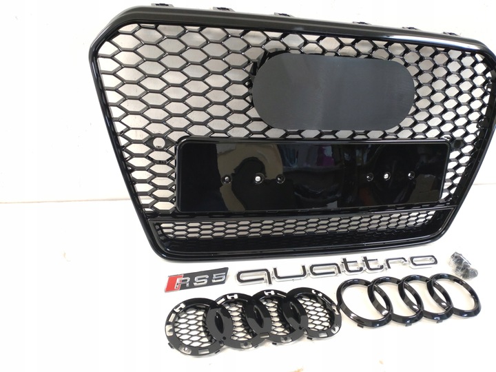 фото №9, Rs5 новый решётка радиатора решётка радиатор audi a5 b8 8t рестайлинг 2012-16 s-line quattro