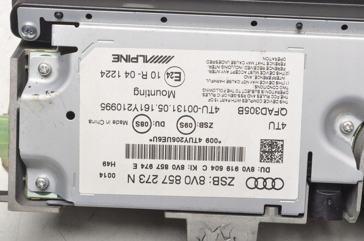 фото №7, Audi a3 8v дисплей 8v0857273n