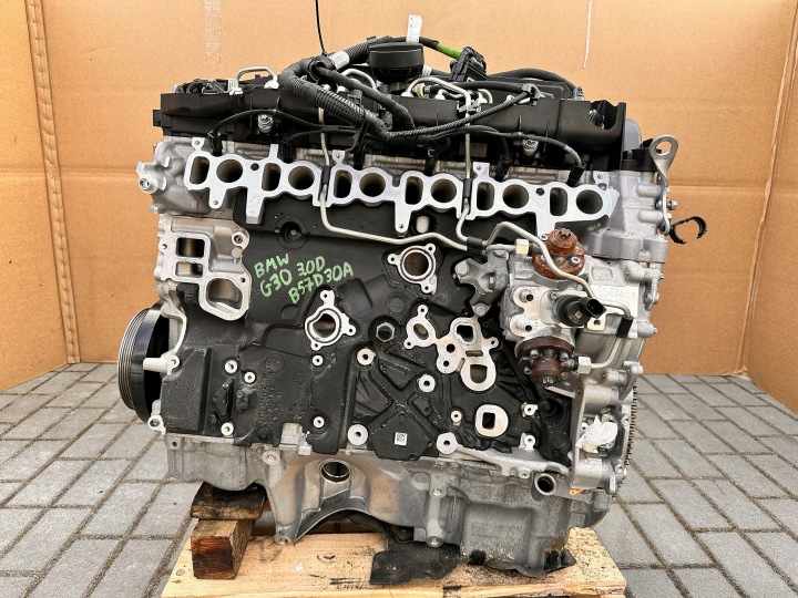 фото №9, Bmw 3.0 d g30 g31 рестайлинг x-drive 22r. двигатель + система форсунок b57d30a