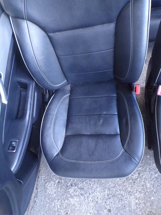 фото №4, Сидіння шкіряні диван обшивки mercedes w166 європа