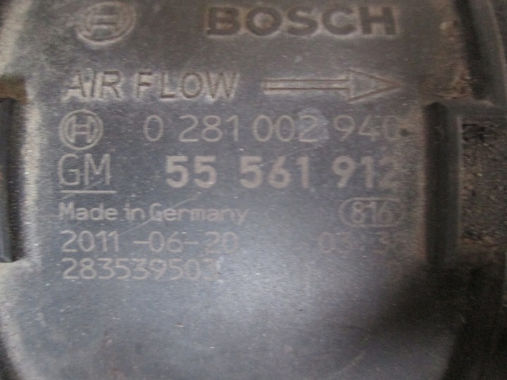 фото №3, Opel meriva b 1.3 1,7 cdti расходомер astra j