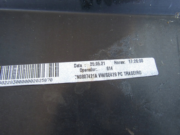 фото №12, Vw sharan seat alhambra ii бампер зад 10-15r