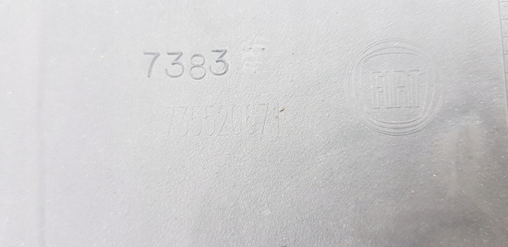 фото №12, Fiat panda iii бампер передний 735520671 11-17r