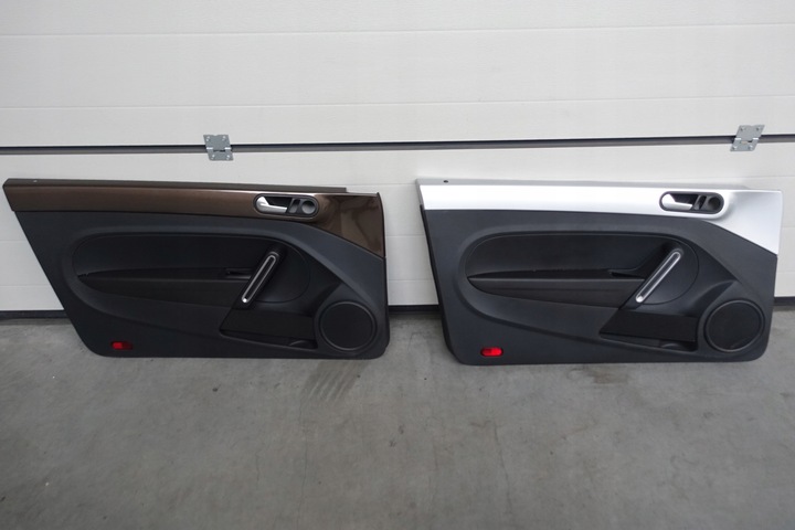 фото №1, Vw beetle 5c обивка боковина дверь левая перед передняя левый кожа