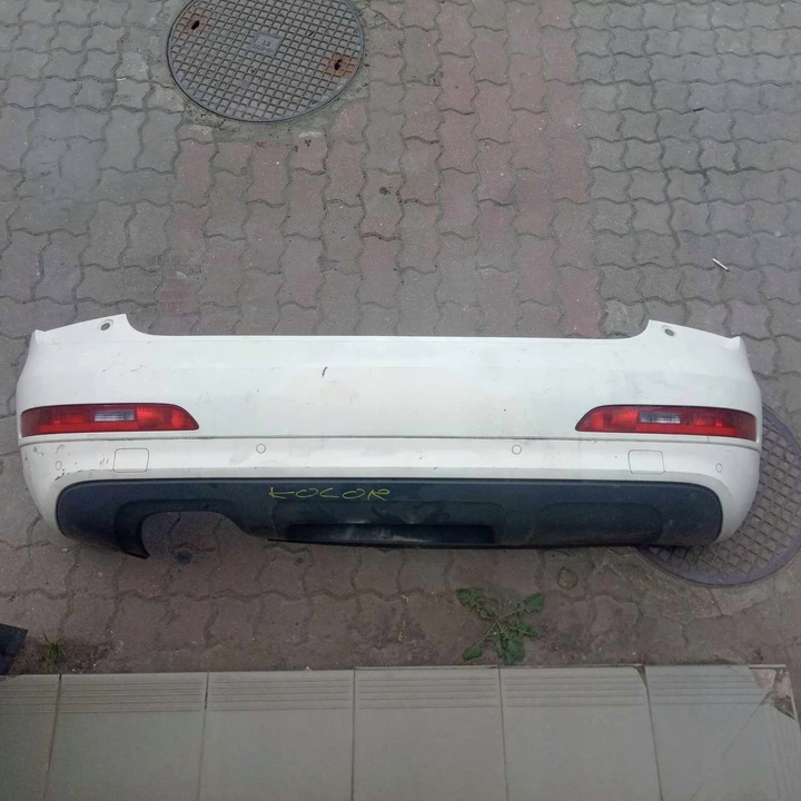 фото №1, Audi q3 8u 11-14 бампер зад задний комплектный pdc парктроник s-line