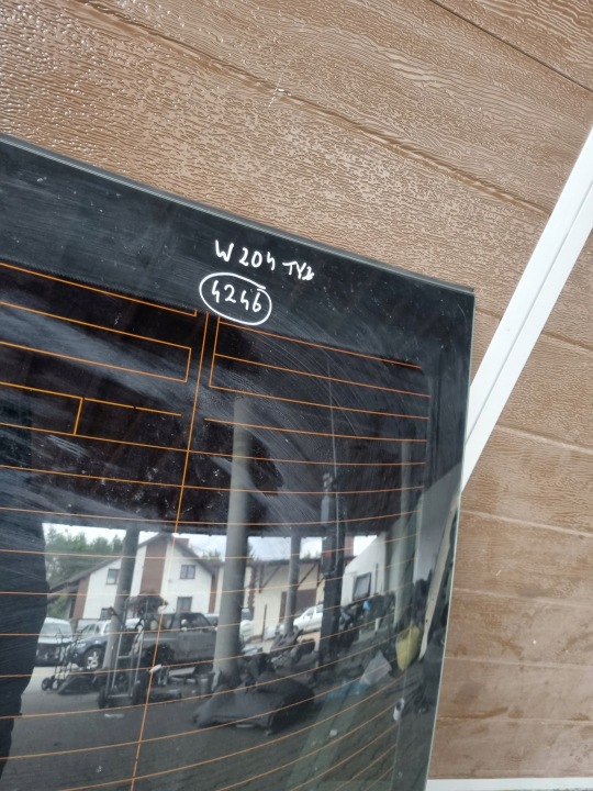 фото №6, Mercedes w204 купе рестайлінг скло зад задня 13r