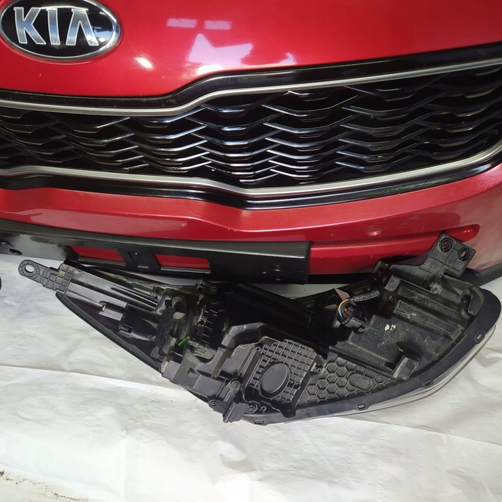 фото №11, Sportage iv 4 gt перед бампер капот лампи крило