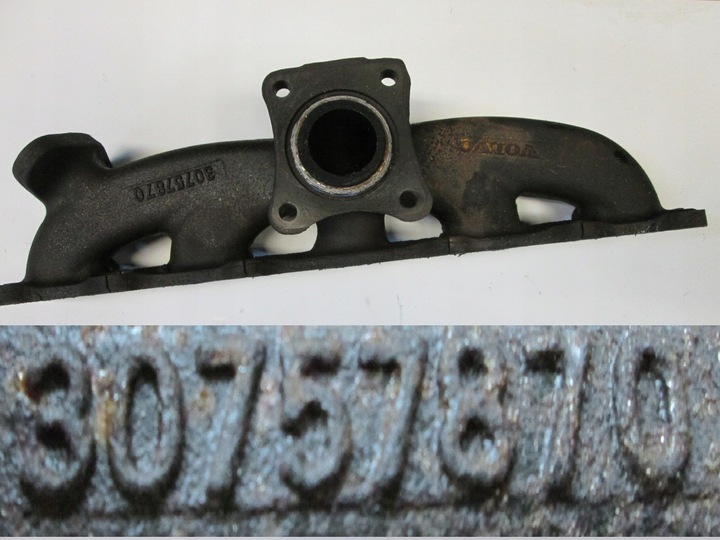 фото №1, Volvo s60 ii v60 2.0 d3 коллектор выпускной 2011 r