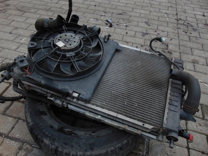 фото №8, Радіаторів води клімат вентилятор комплект opel astra iii h 1.7cdti європа