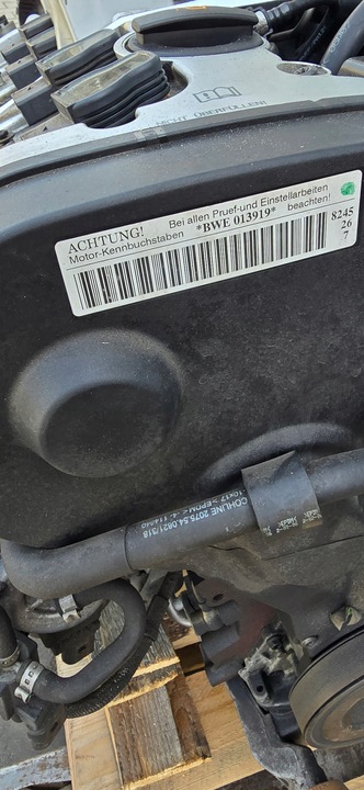 фото №8, Audi a4 b7 двигун комплект 2.0 tfsi bwe механічна коробка передач